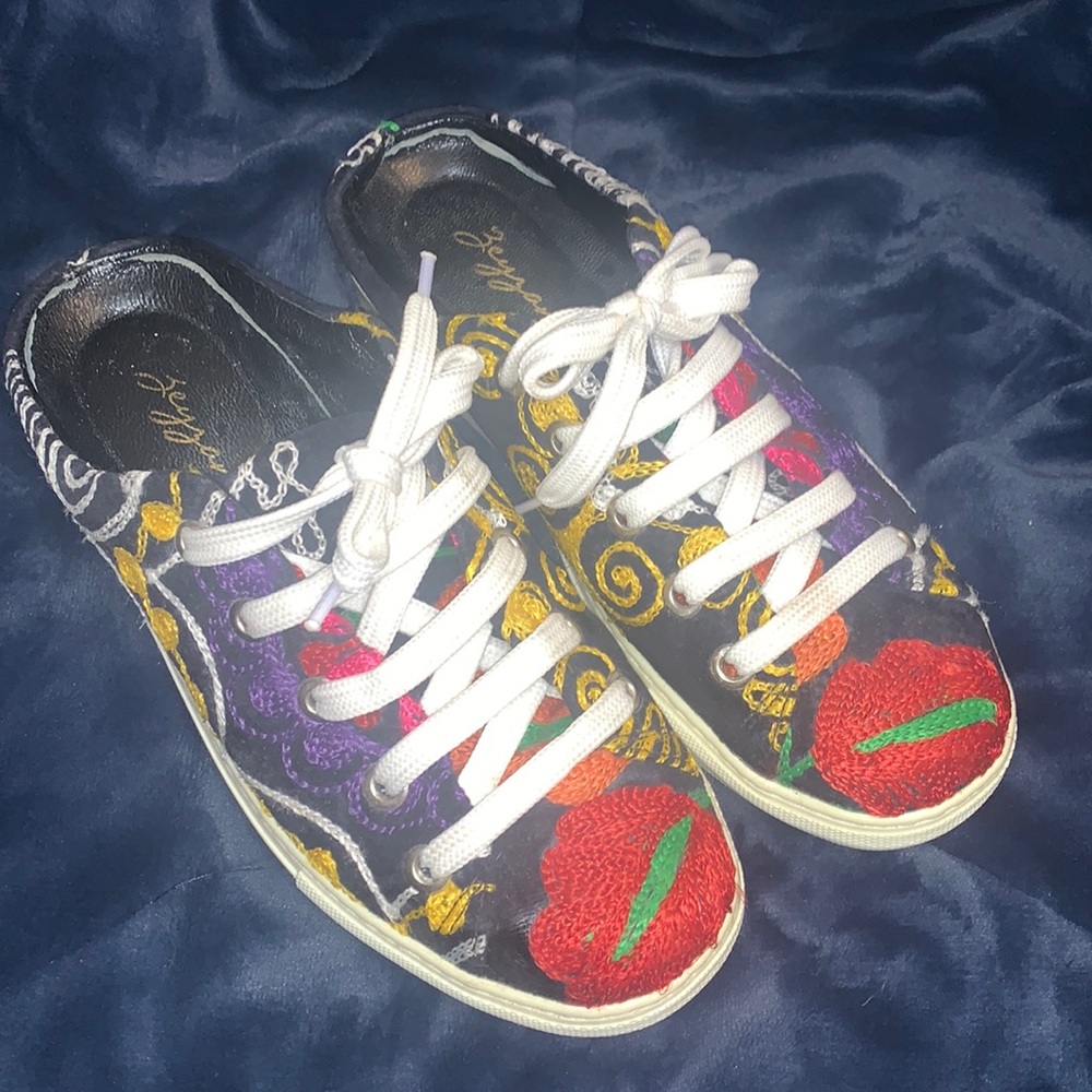 Zayzani slip on shoes hand woven designer no two pairs are the same